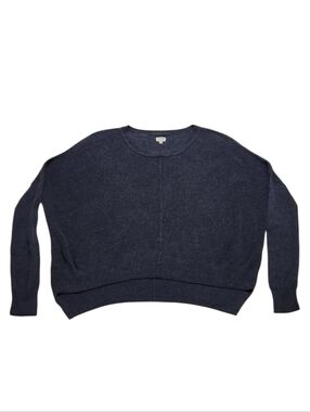 ARITZIA WILFRED Silk, Cotton & Cashmere Lightweight Sweater Shirt Sz XS Gray